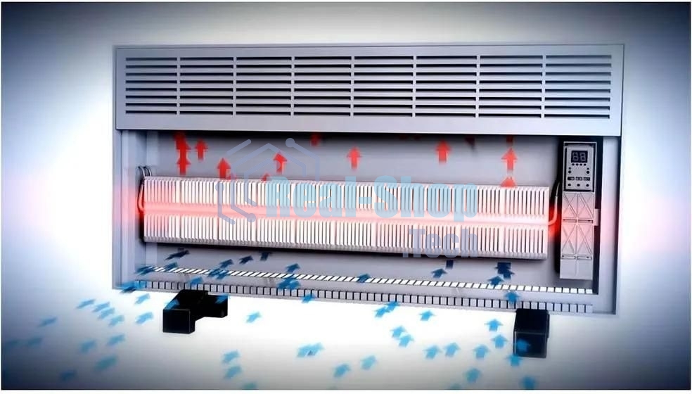 Конвектор ivigo ЕPK E EPK4550E05, 500Вт, с терморегулятором, белый