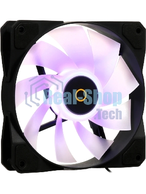 Реверсный вентилятор Fan Ocypus Beta F12 BK ARGB REVERSE BLADE PWM черный