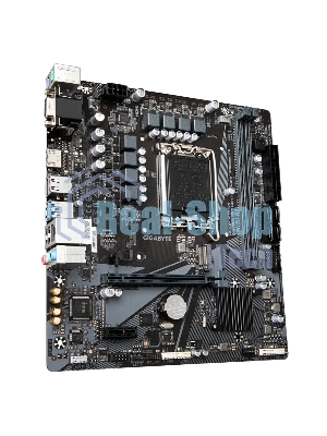 Материнская плата Gigabyte H610M H DDR4 Soc-1700 Intel H610 2xDDR4 mATX AC`97 8ch(7.1) GbLAN+VGA+HDMI