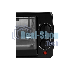 Мини-печь Galaxy Line GL 2625, черный, 8 л, 1000 Вт, таймер на 60 минут, индикатор работы, автоотключение