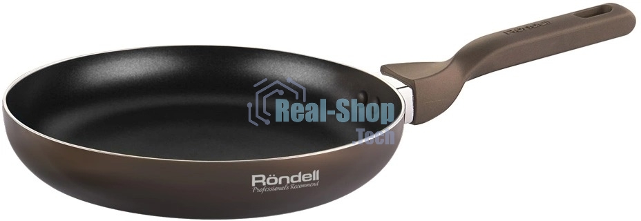 Сковорода Rondell Impressia RDA-1150 круглая 28 см, покрытие: Xylan Plus ручка несъемная (без крышки) зеленый