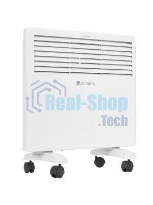 Конвектор Primera PHP-1000-MWB, белый, 1000 Вт, 15 м2, термостат