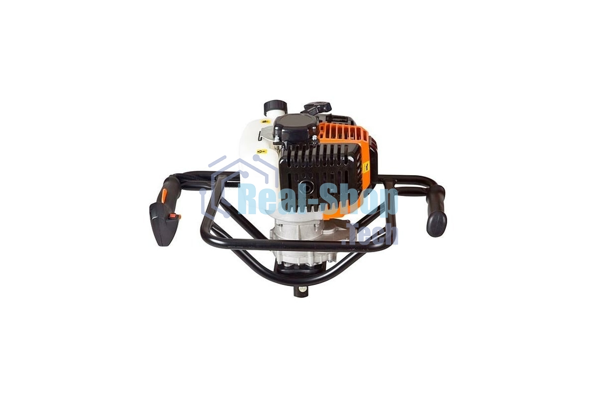 Мотобур Carver AG-152/000 бытовой 2-х такт. 1400Вт 1.9л.с. 52см3 277об/мин