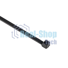 Хомут нейлоновый EKF plc-cb-4.8x200 черный (4,8х200) (100 шт.) EKF Basic