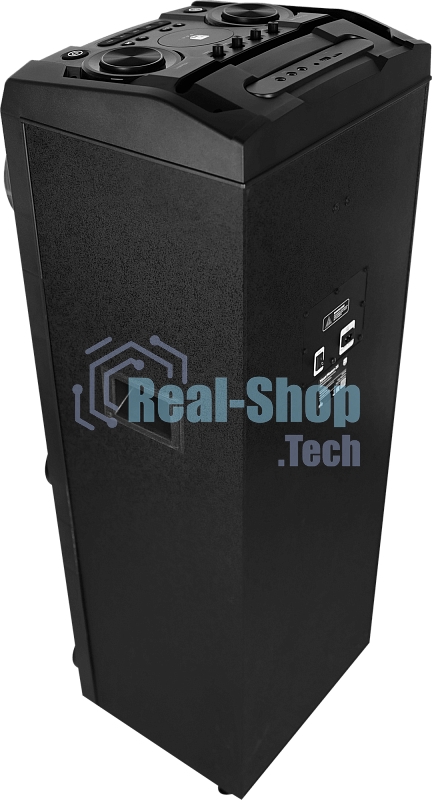 Колонка портативная Ural 23 черный 2000W 1.1 BT/3.5Jack/USB-C 15м 7000mAh (УРАЛ МОЛОТ 23)