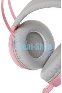 Гарнитура проводная с микрофоном A4 Bloody G521 розовый 2.3м мониторные USB оголовье (G521 (PINK))