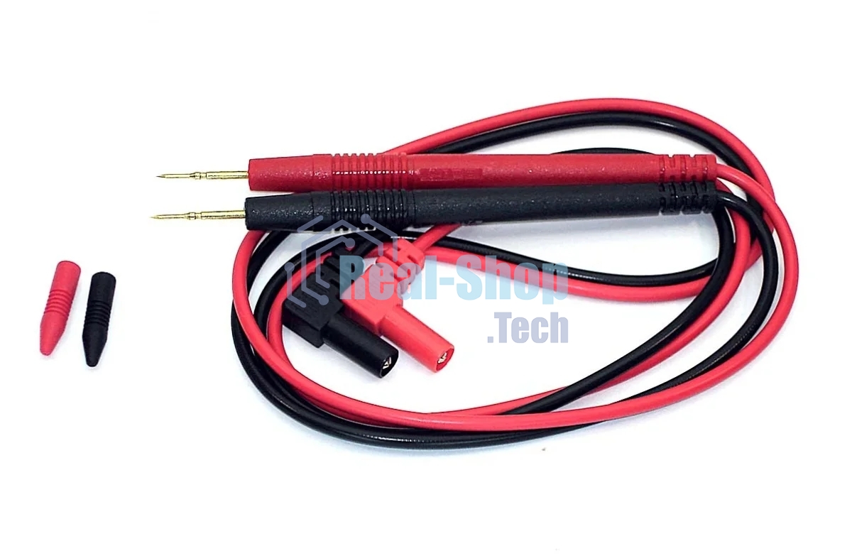 Щупы для тестера LEK-B02 латунный, заострённый наконечник, кабель 95 см oem