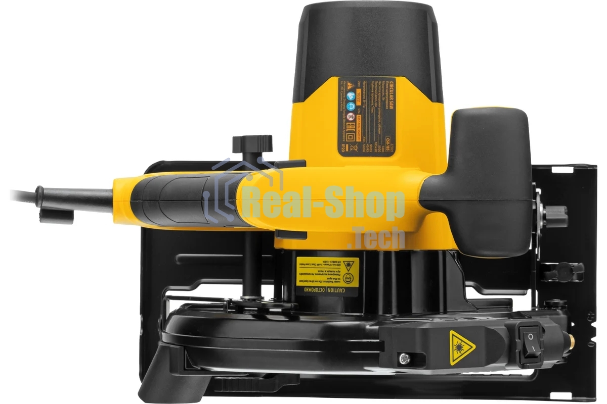 Пила циркулярная Denzel CSH-185, 1400 Вт, 185 мм