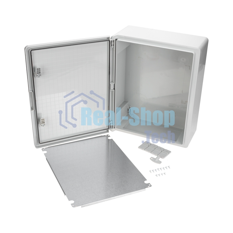 Корпус пластиковый ЩМПп Rexant с монтажной панелью 700х500х250мм ABS УХЛ1 IP65