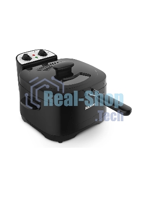 Фритюрница Blackton Bt DF1112 Black. Потребляемая мощность 2000 Вт/Мах. объем 3л/Параметры электропитания 220-240 В,50Гц/Класс защиты от поражения электрическим током Класс I/Регулировка температуры/Компактный размер/Быстрый нагрев до 90 градусов