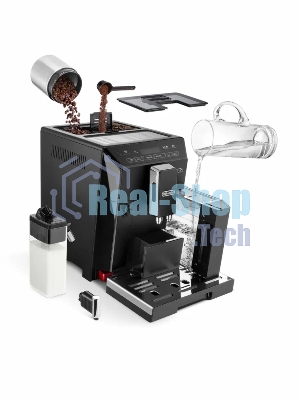 Кофемашина DeLonghi ECAM 44 660 B черный, исп. кофе - зерновой/молотый, 2 л, 1450 Вт, 15 бар