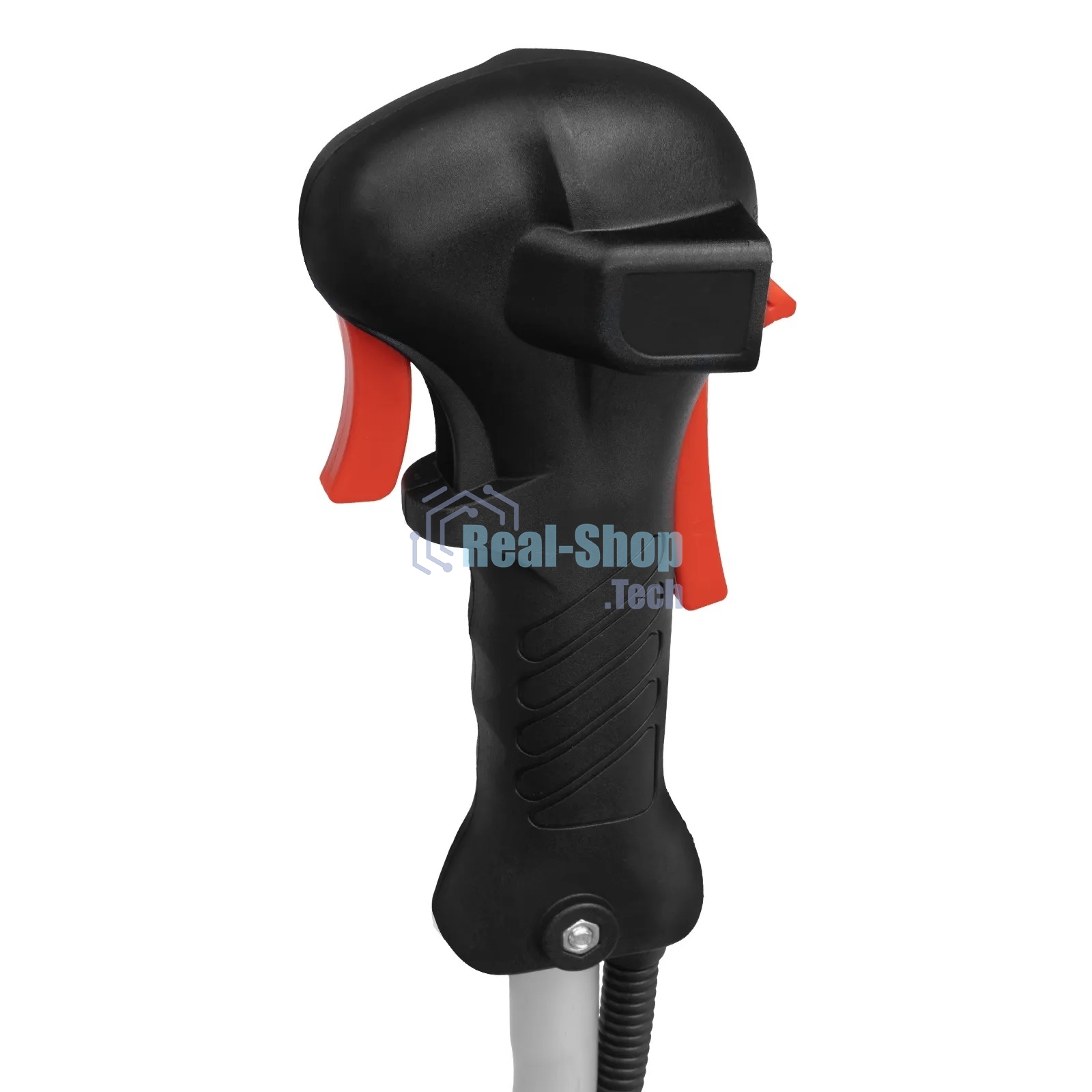 Триммер бензиновый Denzel DT-43E, 43 см3, неразъемная штанга, электростартер, состоит из 2 частей