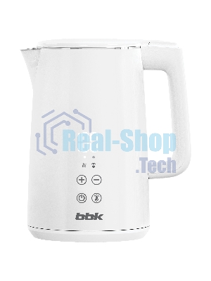 Чайник электрический BBK EK1500 2200 Вт, 1.5 л, белый