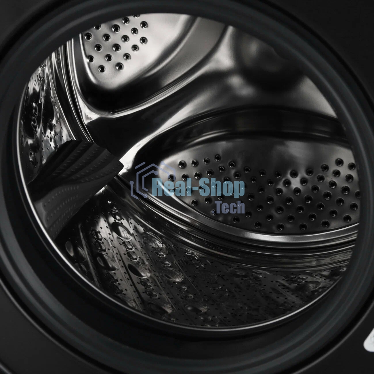 Стирально-сушильная машина Hisense WD5S1045BB черный, загрузка фронтальная 10,5 кг, 1400 об/мин., класс: А