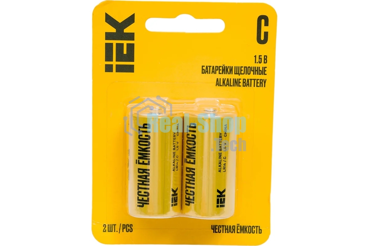 Батарейка щелочая Alkaline Optima LR14/C (2шт/блистер)