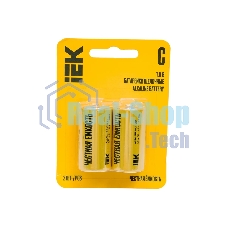 Батарейка щелочая Alkaline Optima LR14/C (2шт/блистер)