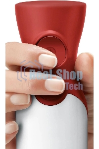 Блендер погружной Bosch MSM64110 450Вт белый/красный