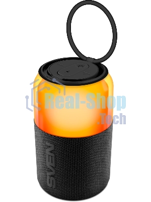 Колонка портативная SVEN PS-130 black (10 Вт, USB, Bluetooth, питание от USB/аккумулятора)