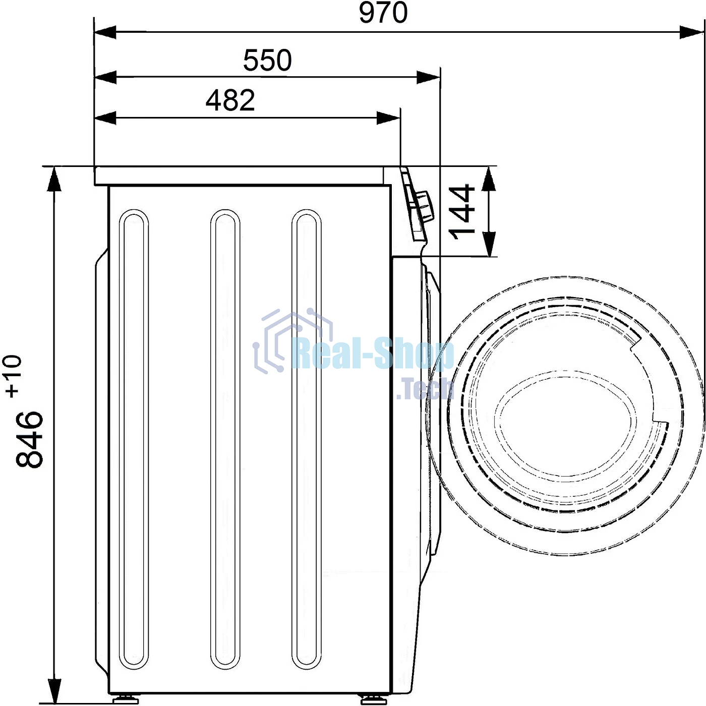 Стиральная машина Atlant СМА 70С105-00 белый, загрузка фронтальная 7 кг, 1000 об/мин., класс: А+++