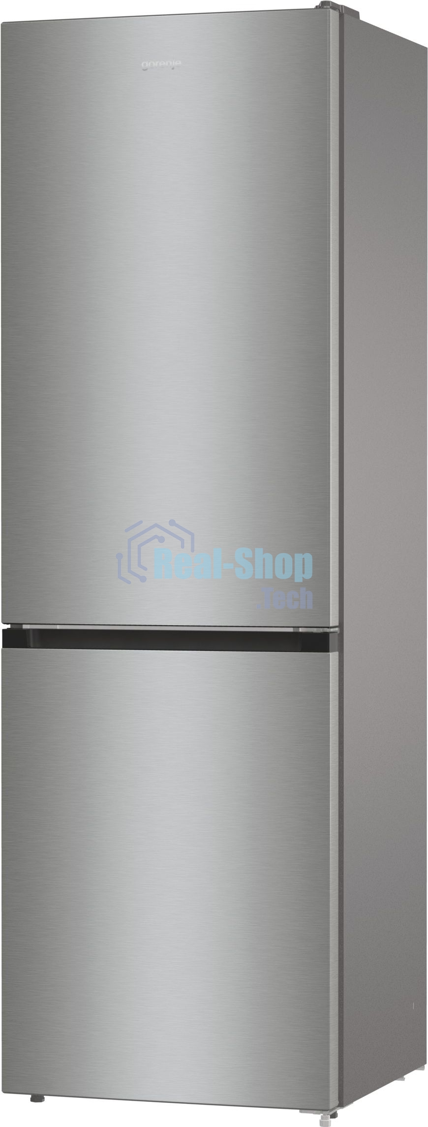 Холодильник Gorenje NRKE62XL серебристый металлик двухкамерный 203/99л морозилка снизу, No Frost