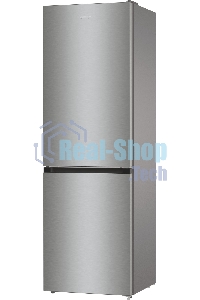 Холодильник Gorenje NRKE62XL серебристый металлик двухкамерный 203/99л морозилка снизу, No Frost