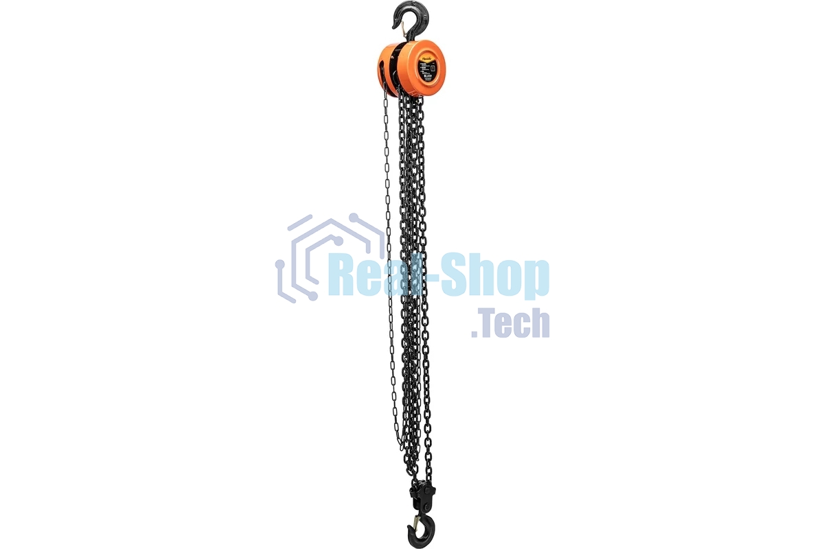 Таль цепная Sparta 3 т, h подъема 3 м, расстояние между крюками 470 мм