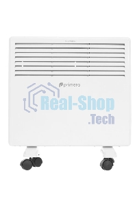 Конвектор Primera PHP-1000-MWB, белый, 1000 Вт, 15 м2, термостат
