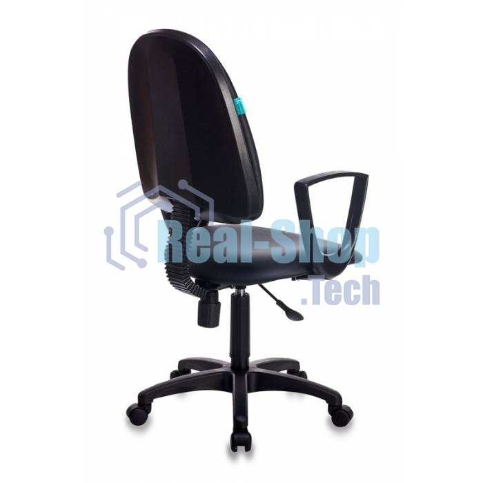 Кресло компьютерное Бюрократ CH-1300N/OR-16 черный Престиж+ искусственная кожа