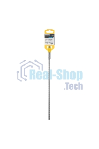 Бур по бетону Denzel цельная крестовая пластина, 6x315 мм, SDS PLUS