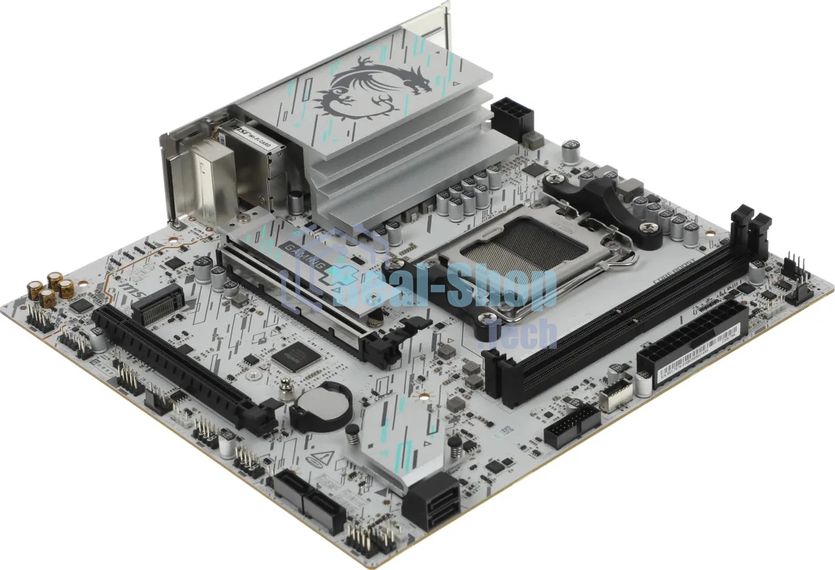 Материнская плата MSI B840M GAMING WIFI6E, AM5, AMD B840, 2xDDR5, 4xSATA, 2xM.2, 1xPCIe 4.0 x16, 1xPCIe 3.0 x4, 1xDP, 1xHDMI, 1x2.5Gb LAN, Wi-Fi 6E, Bluetooth 5.3, 4xUSB-A 5Gbps, 2xUSB-A 2.0, 2x3.5 мм, 7.1, mATX