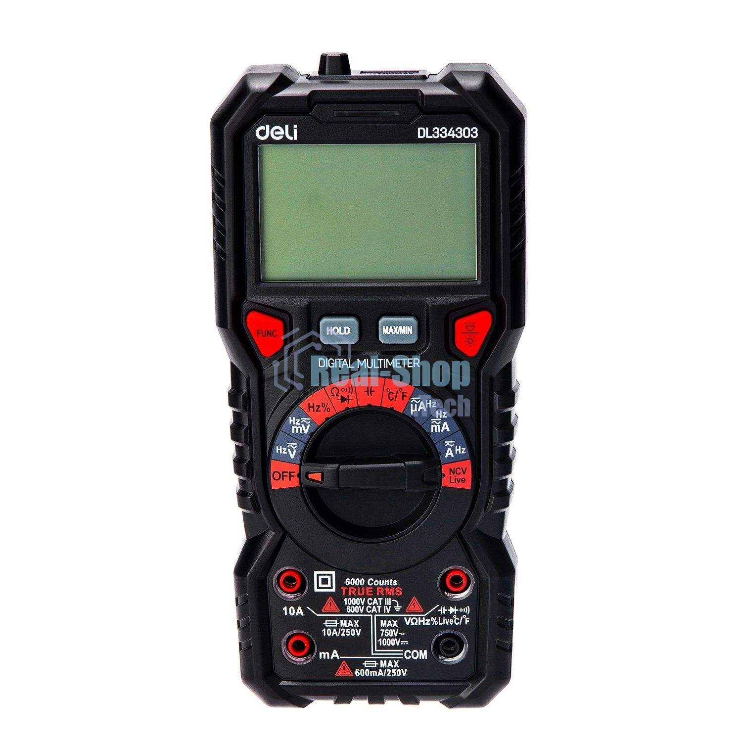 Многофункциональный цифровой мультиметр Deli DL334303