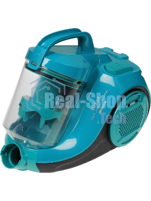 Пылесос Tefal TW2922EA бирюзовый/черный, 750/2100Вт, уборка сухая, пылесборник контейнер 1.5 л