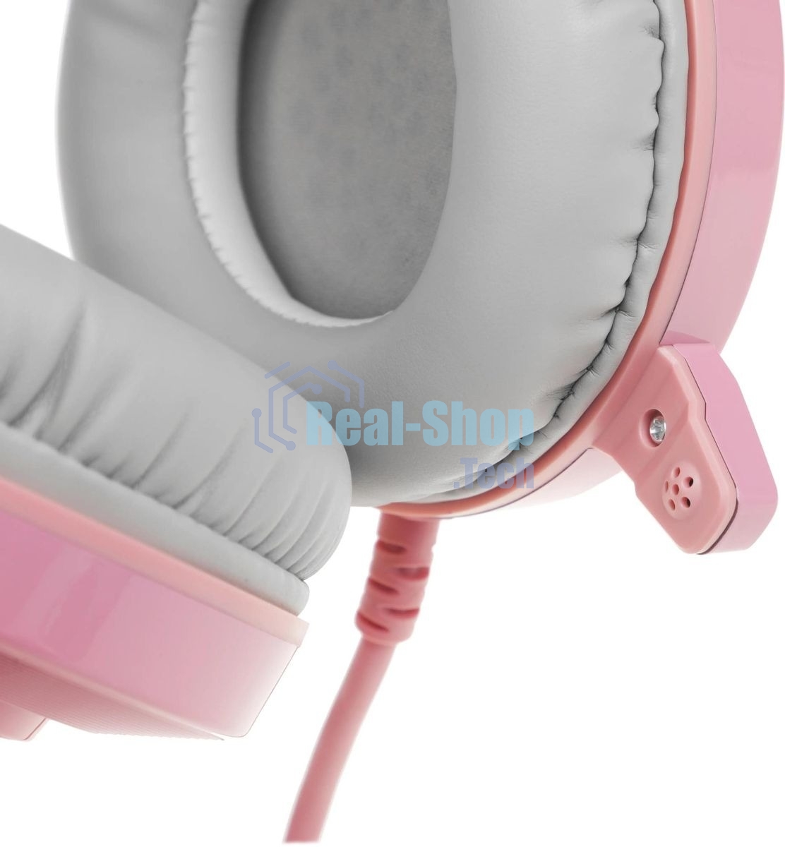 Гарнитура проводная с микрофоном A4 Bloody G521 розовый 2.3м мониторные USB оголовье (G521 (PINK))