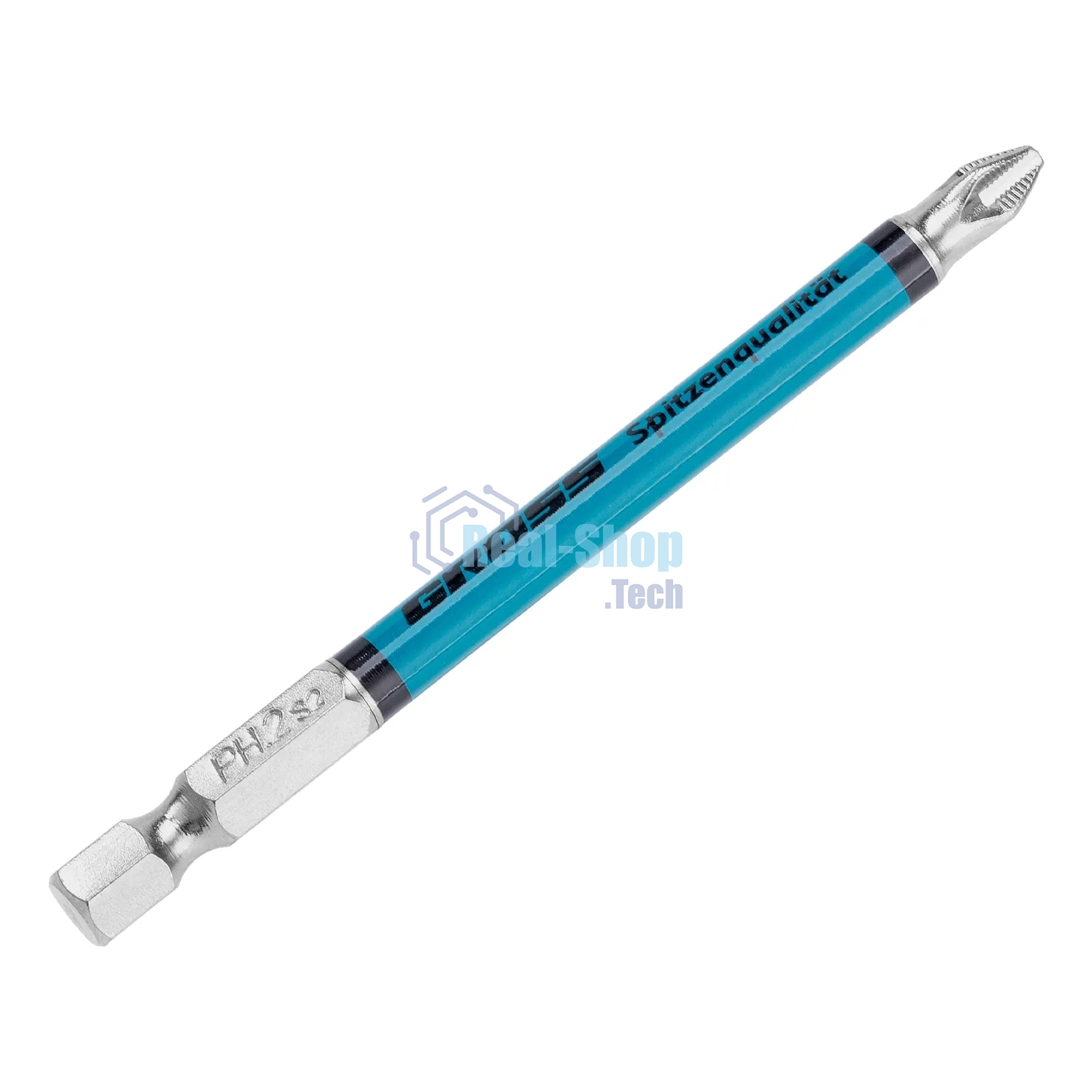 Бита Gross PH2х90 мм, сталь S2, кругл., 10 шт.