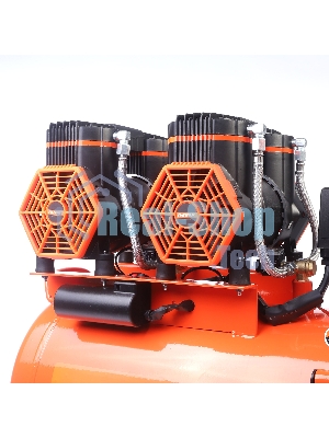 Компрессор поршневой безмасляный Patriot KDS 540 F50 (540 л/мин, 2,8 кВт, 8 бар, 50 л, 2800 об/мин, быстросъем + елочка 1/4)