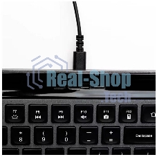 Клавиатура JLab Epic Keyboard гибридная, USB Type-A, Bluetooth, радиоканал, серый