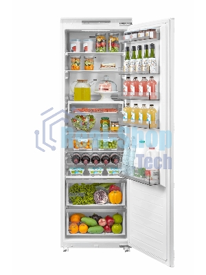 Холодильник встраиваемый Midea MDRE423FGE01 белый 304л No Frost морозилка снизу