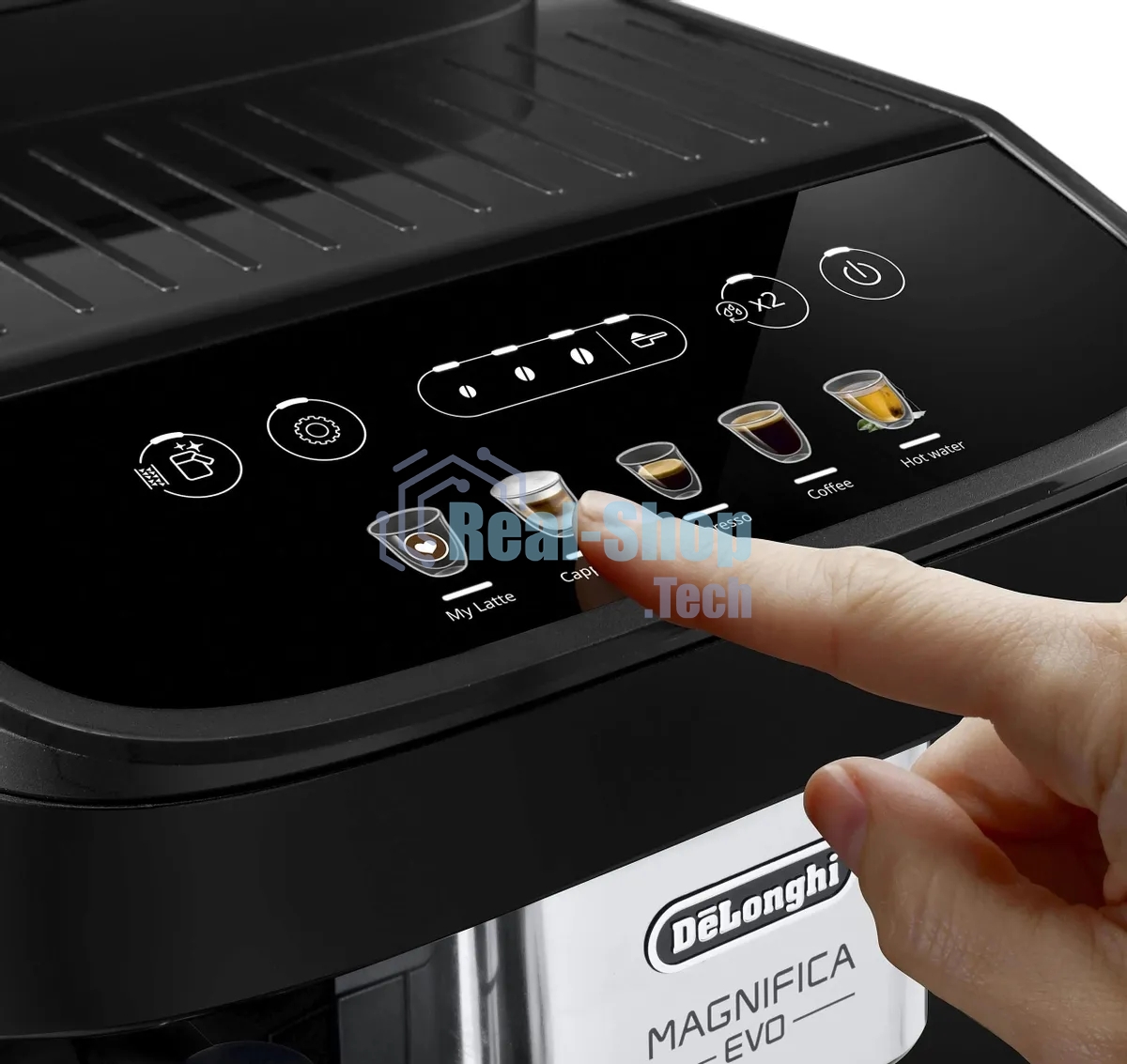 Кофемашина автоматическая DeLonghi ECAM290.61.B черный, исп. кофе - зерновой/молотый, 1.8 л, 1450 Вт, 15 бар