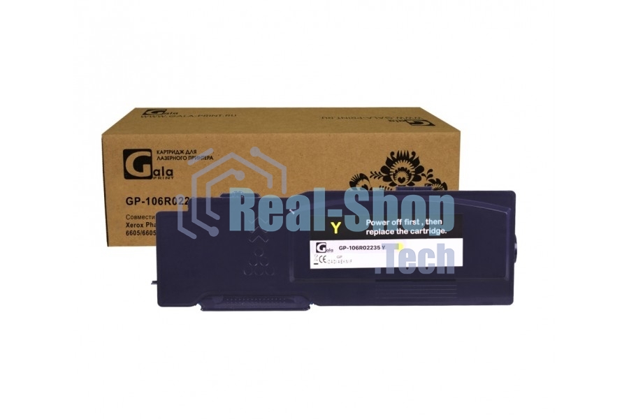 Картридж лазерный GalaPrint GP-106R02235 желтый (6000 стр) для Xerox Phaser 6600/WorkCentre 6605/6600DN/6600N/6605DN/6605N