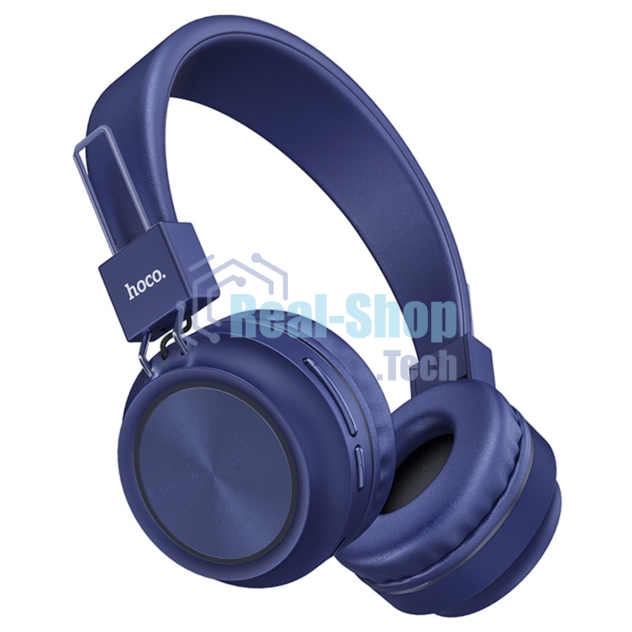 Гарнитура беспроводная полноразмерная HOCO W25, синий