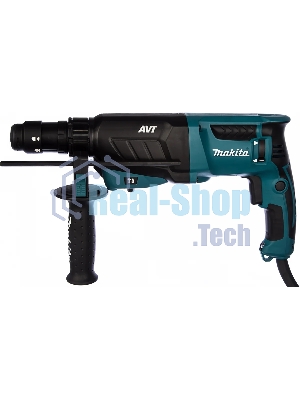 Перфоратор Makita HR2631FT, SDS-plus, 800 Вт, 2,7 Дж, от сети