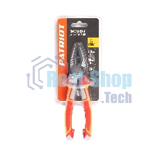 Пассатижи диэлектрические PATRIOT PCP 180 DN, 1000 V, Cr-V, 180мм