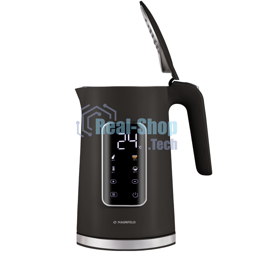 Чайник электрический Maunfeld MGK-635DBK черный, 1,7 л, 2200 Вт
