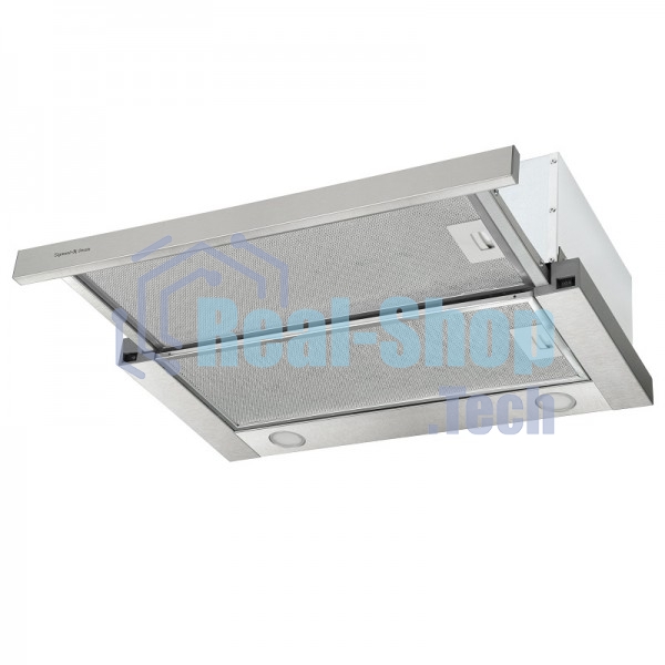 Вытяжка встраиваемая Zigmund & Shtain K 012.6 S нержавеющая сталь, 60 см, 450 куб. м/ч, 51 дБ