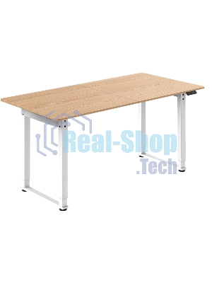 Стол офисный Defender Torios дуб, 160x75, высота 72-117 см