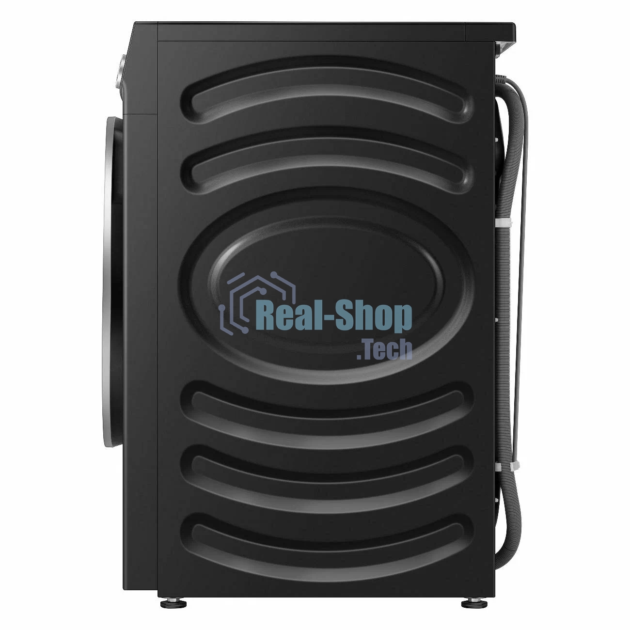 Стирально-сушильная машина Hisense WD5S1045BB черный, загрузка фронтальная 10,5 кг, 1400 об/мин., класс: А