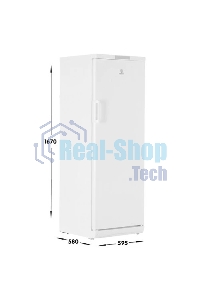 Холодильник Indesit ITD 167 W белый однокамерный 268/35л морозилка сверху, капельная система