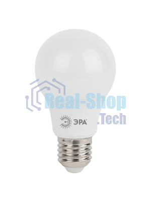 Лампа светодиодная ЭРА STD LED A60-7W-827-E27 7 Вт груша теплый белый свет