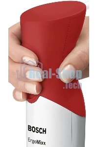 Блендер погружной Bosch MSM64110 450Вт белый/красный