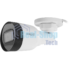 Уличная цилиндрическая IP-видеокамера Dahua DH-IPC-HFW1230S1P-0280B-S6 2Мп, 1/2.8” CMOS, объектив 2.8мм, детектор человка, ИК-подсветка до 30м, IP67, корпус: металл, пластик